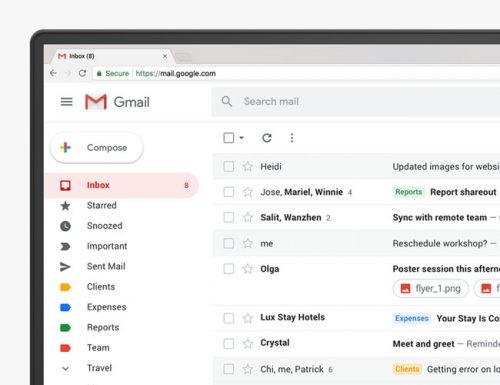 تصميم Gmail الجديد