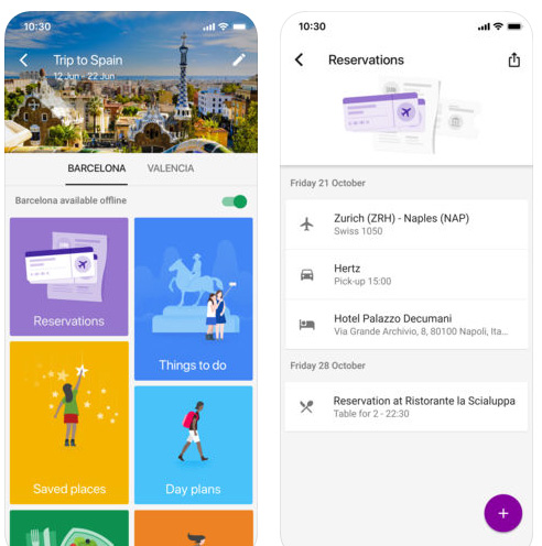 تطبيق Google Trips للتخطيط للرحلات و الأجازات!