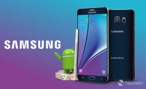 galaxy note 5 android 7