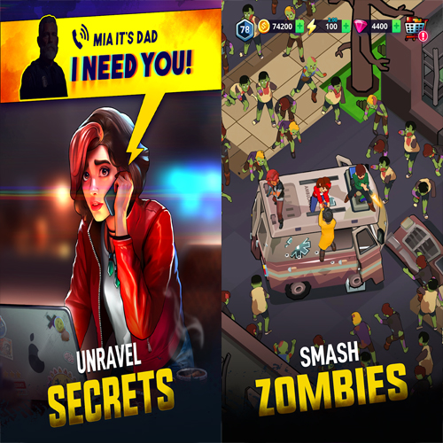 لعبة Merge 2 Survive: Zombie Game